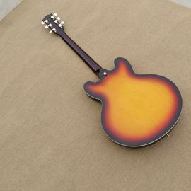 Hot Selling China L5 Electric Guitars Tiger Flame Finish supplier