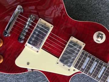 Wholesale lp Custom Shop red color Electric Guitar rosewood Fretboard China Guitar Factory Free Shipping supplier