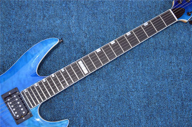 All Real Pictures China ESP/LTD Electric Guitar Ebony Fretboard 24 Frets Quilted Maple Top and Back esp guitar supplier