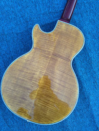 2017 New+Factory+Chinese Giggle ES Hollow Body F hole Cob brown color lp guitar China Electric Guitarras Free shipping G supplier