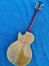 2017 New+Factory+Chinese Giggle ES Hollow Body F hole Cob brown color lp guitar China Electric Guitarras Free shipping G supplier
