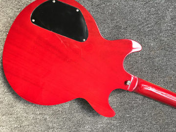 Custom Shop Vintage one piece body and neck lp guitar Double Cut Body ES Electric Guitarra Left Handed Custom Available supplier