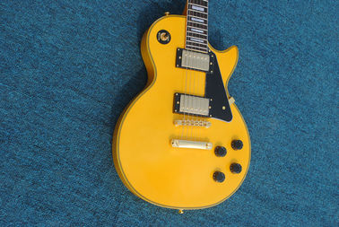 Dark yellow LP Custom Electric Guitar, lp guitar direct from factory All color are Available, Some countries Free Shippi supplier