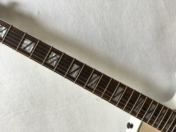 Wholesale Cibson LP Custom 1960 Electric Guitar rosewood fretboard with Real Pearl mother inlay Large diamond In White supplier