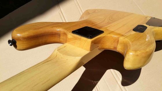 Flame maple 5 string electric bass guitar with ashwood body 20  tone position maple fingerboard free shipping supplier