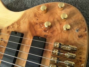 6 Strings Electric Bass Guitar Maple Body Active pickups Bass Guitar Music instruments supplier