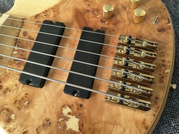 6 Strings Electric Bass Guitar Maple Body Active pickups Bass Guitar Music instruments supplier