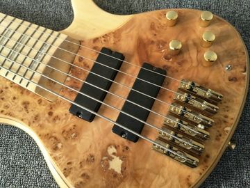 6 Strings Electric Bass Guitar Maple Body Active pickups Bass Guitar Music instruments supplier