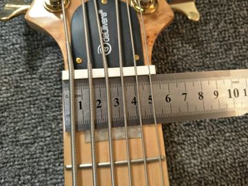 6 Strings Electric Bass Guitar Maple Body Active pickups Bass Guitar Music instruments supplier