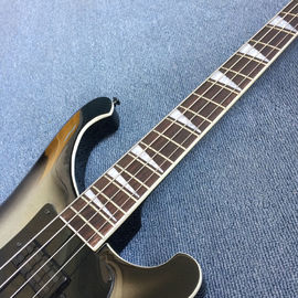 Best Bass Top quality Rick 4003 model Ricken 4 strings Electric Bass guitar in Metal color Chrome hardware, Free shippin supplier