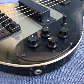 Best Bass Top quality Rick 4003 model Ricken 4 strings Electric Bass guitar in Metal color Chrome hardware, Free shippin supplier