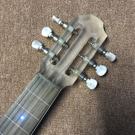 High quality LED light acrylic electric guitar maple fingerboard, free shipping supplier