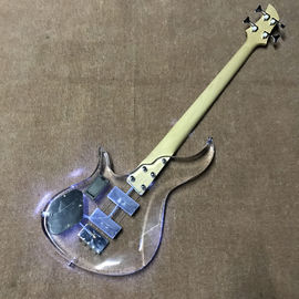 High quality LED light acrylic electric guitar rosewood fingerboard, free shipping supplier