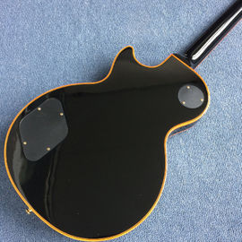 New high-quality custom LP electric guitar, Black body with five pointed stars,free shipping supplier