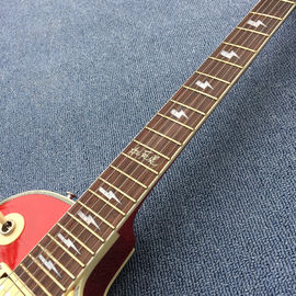 New arrival Custom LP electric guitar with 3 pickups ,Rosewood Fingerboar &amp; Cherry Sunburst color guitar, Free shipping supplier