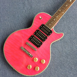 Custom LP electric guitar ,Rosewood Fingerboard &amp; 3 pickup,Pink supplier