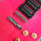 Custom LP electric guitar ,Rosewood Fingerboard &amp; 3 pickup,Pink supplier
