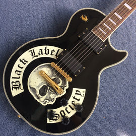 New style high-quality custom LP electric guitar, Skeleton printing,Rosewood Fingerboard,free shipping supplier