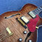 Hollow body L-5 jazz electric guitar,Full color strip edge,Burst color Quilte Maple top ,Quilte Maple top supplier