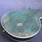 New style of custom guitar, double F holes,Flame Maple Top ,blue guitar supplier