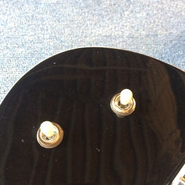 Hollow body jazz electric guitar,Double F hole, tremolo system, black high quality jazz guitar supplier