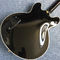 Hollow Body Jazz Electric Guitar in Black supplier