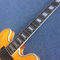 Hollow body jazz guitar,Flame Maple Top,Ebony Fingerboard,double F holes jazz electric guitar supplier