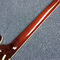 Hollow body jazz electric guitar, Double F holes Chestnut skin electric guitar supplier