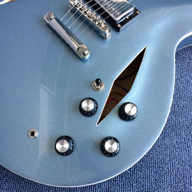 Hollow body jazz electric guitar, Blue Jazz Guitar,Rosewood Fingerboard supplier