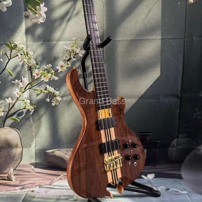 Custom Grand Mark King Deluxe Style Burst Neck Through Body 4 Strings Electric Bass ALEMBIC TYPE supplier