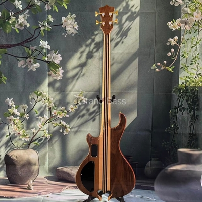 Custom Grand Mark King Deluxe Style Burst Neck Through Body 4 Strings Electric Bass ALEMBIC TYPE supplier