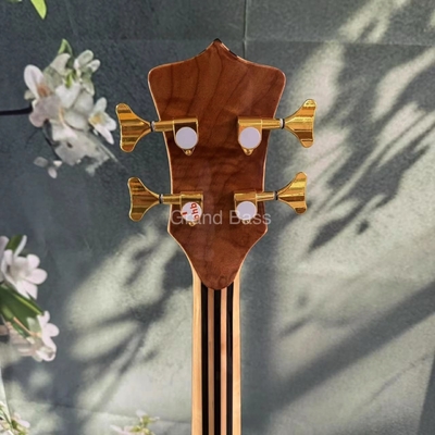 Custom Grand Mark King Deluxe Style Burst Neck Through Body 4 Strings Electric Bass ALEMBIC TYPE supplier