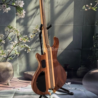 Custom Grand Mark King Deluxe Style Burst Neck Through Body 4 Strings Electric Bass ALEMBIC TYPE supplier