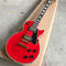 New custom shop red LP electric guitar in silver burst supplier