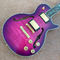 Flame Maple Top &amp; Back Custom LP electric guitar with Abalone binding top &amp; back supplier
