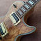 Custom Shop Wooden Solid spalted tree wood Electric Guitar Top Musical instruments supplier