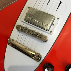 Custom hot selling orange Lp electric guitar guitar musical instruments mahogany body neck supplier