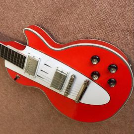 Custom hot selling orange Lp electric guitar guitar musical instruments mahogany body neck supplier