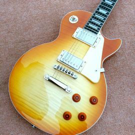 New style of high-quality standard LP 1959 R9 electric guitar, maple top, ebony fingerboard electric guitar supplier