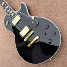Guitar recording video appreciation custom mahogany black lpcustom electric guitar gold hardware supplier