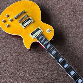 Wholesale and Hot selling OEM New arrive Custom Shop yellow top standard SLASH Electric Guitar supplier