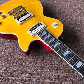 Wholesale and Hot selling OEM New arrive Custom Shop yellow top standard SLASH Electric Guitar supplier