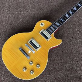 Wholesale and Hot selling OEM New arrive Custom Shop yellow top standard SLASH Electric Guitar supplier
