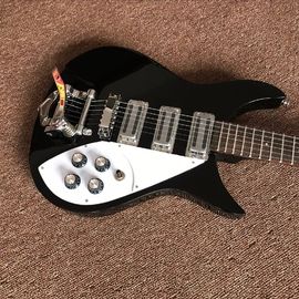 Wholesale and Hot selling OEM Custom Rickenback style black Electric Guitar supplier