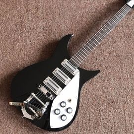 Wholesale and Hot selling OEM Custom Rickenback style black Electric Guitar supplier