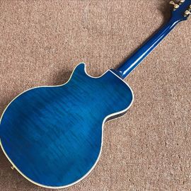 Wholesale and Hot selling OEM Custom blue L-P superme electric guitar supplier