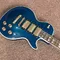 Wholesale and Hot selling OEM Custom blue L-P superme electric guitar supplier