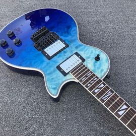 2017 line up custom New CUSTOM SHOP LP blue electric guitar, Rosewood fingerboard supplier