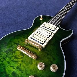 Custom Shop 3 Pickup Ace Frehley green color guitar musical instruments supplier