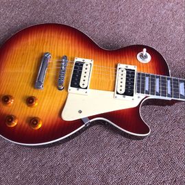 New standard LP Ebony fingerboard electric guitar, Flame Maple Top, musical instruments supplier